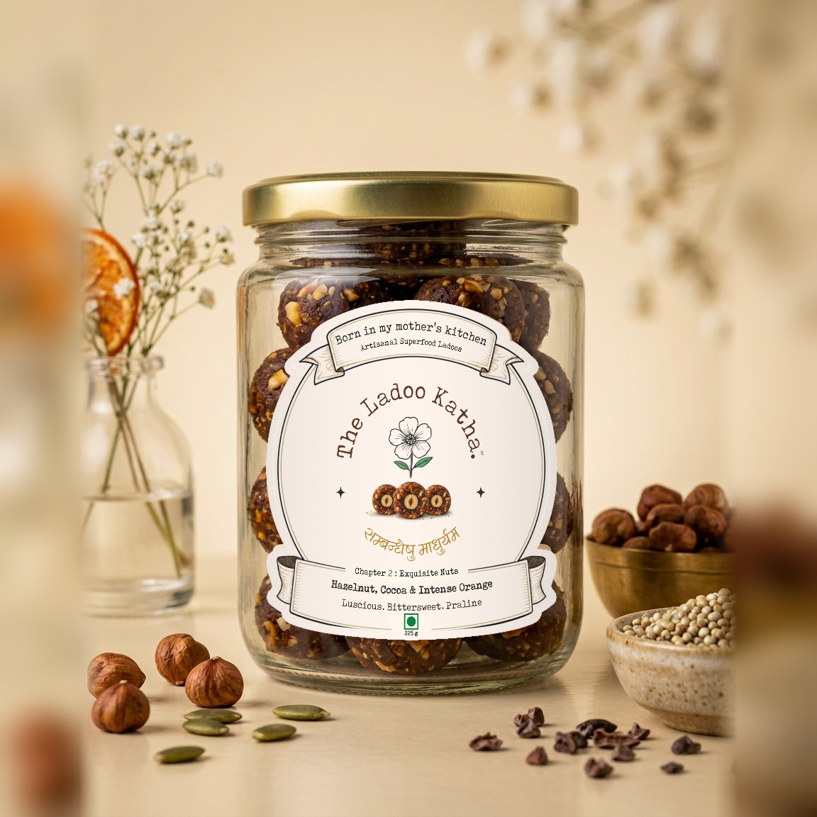 Hazelnut, Cocoa & Intense Orange
