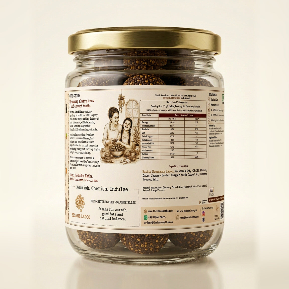 Sesame Seeds & Cocoa